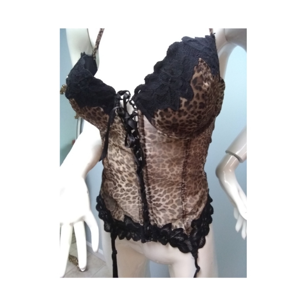 XL Sheet Leopard Corset